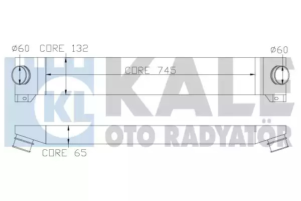 Теплообменник KALE OTO RADYATÖR 343210