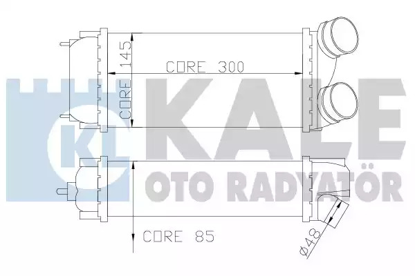 Теплообменник KALE OTO RADYATÖR 344000