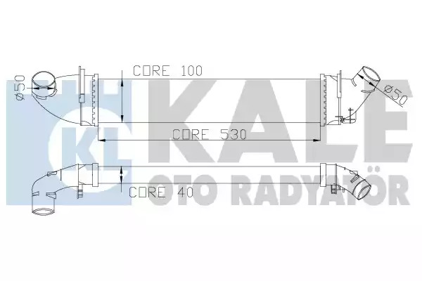 Теплообменник KALE OTO RADYATÖR 345080