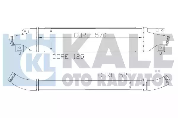 Теплообменник KALE OTO RADYATÖR 345500