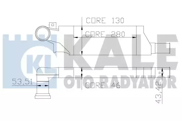 Теплообменник KALE OTO RADYATÖR 346200