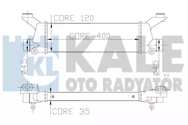 Теплообменник KALE OTO RADYATÖR 347900