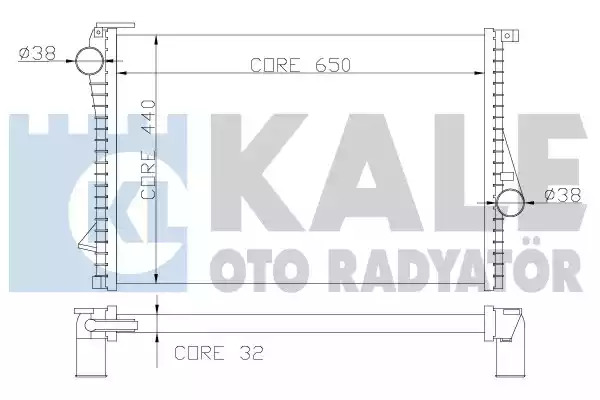 Теплообменник KALE OTO RADYATÖR 348600