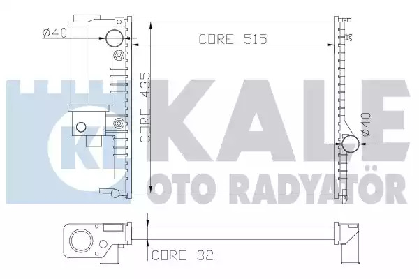 Теплообменник KALE OTO RADYATÖR 348900