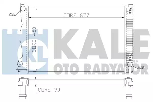 Теплообменник KALE OTO RADYATÖR 353200