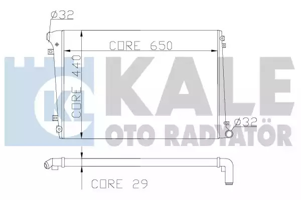 Теплообменник KALE OTO RADYATÖR 353600