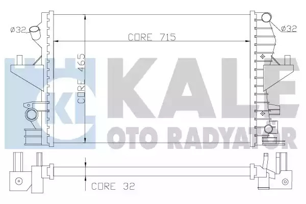 Теплообменник KALE OTO RADYATÖR 354000