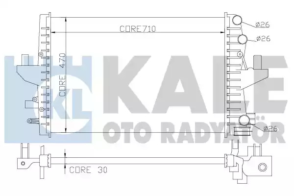 Теплообменник KALE OTO RADYATÖR 354100