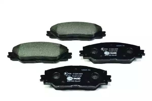 Комплект тормозных колодок HELLA PAGID 8DB 355 006-871 (T1581, 24337, 8331D1211)