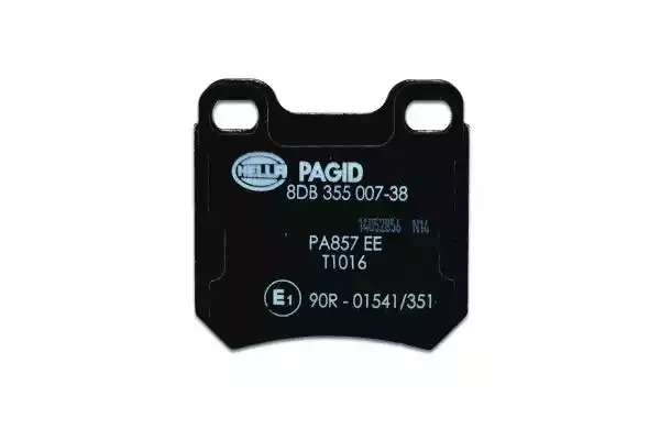 Комплект тормозных колодок HELLA PAGID 8DB 355 007-381 (T1016, 21050, 7582D709, 7614D709)