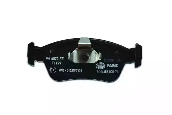 Комплект тормозных колодок HELLA PAGID 8DB 355 008-741 (T1177, 23287, 23288, 7437D558, 7649D781, 7847D781)