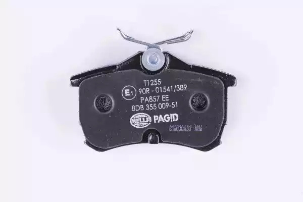 Комплект тормозных колодок HELLA PAGID 8DB 355 009-511 (T1255, 23527)