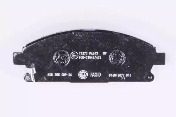 Комплект тормозных колодок HELLA PAGID 8DB 355 009-661 (T1273, 23420, 23421, 23422, 7566D691, 7566D855)