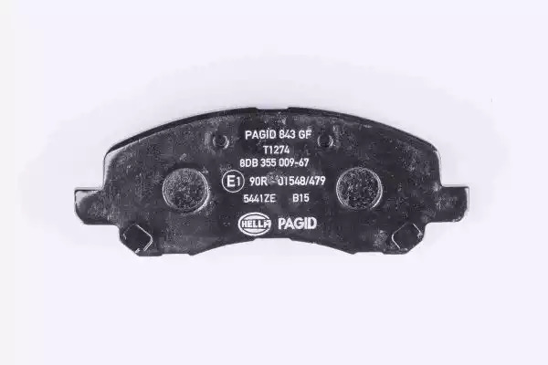 Комплект тормозных колодок HELLA PAGID 8DB 355 009-671 (T1274, 23584, 7741D866)