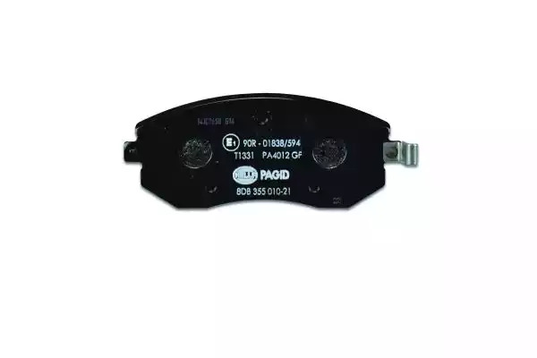 Комплект тормозных колодок HELLA PAGID 8DB 355 010-211 (T1331, 23865, 23866, 23867, 7830D929, 7880D929)