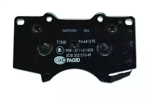 Комплект тормозных колодок HELLA PAGID 8DB 355 010-491 (T1368, 24024, 24025, 24026, 7877D976)