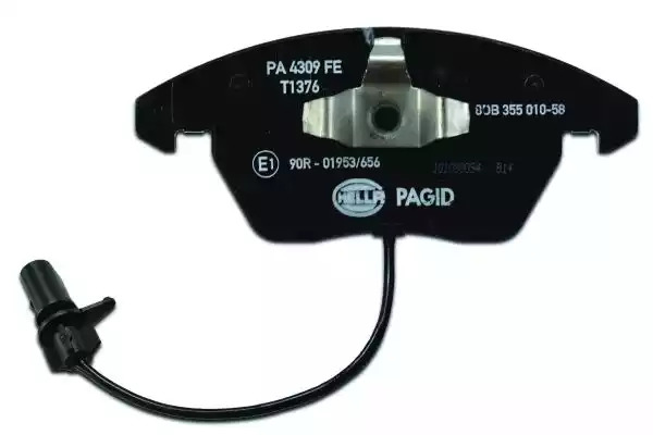 Комплект тормозных колодок HELLA PAGID 8DB 355 010-581 (T1376, 23587, 23588, 23589, 8760D1107)