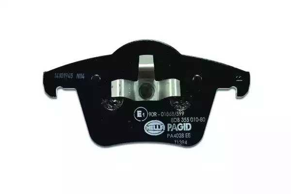 Комплект тормозных колодок HELLA PAGID 8DB 355 010-801 (T1394, 24011, 24012, 7883D980)