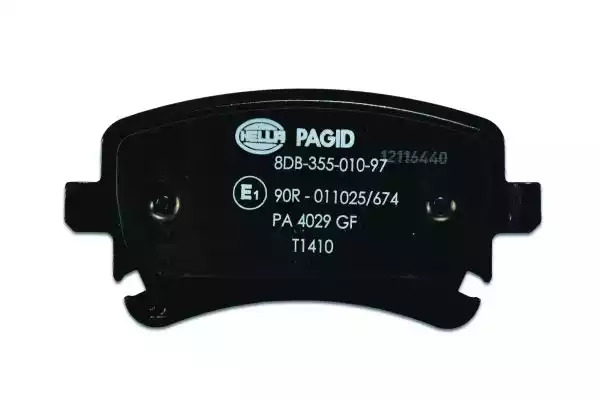 Комплект тормозных колодок HELLA PAGID 8DB 355 010-971 (T1410, 23326, 7921D1018)