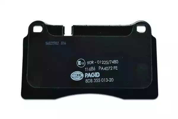 Комплект тормозных колодок HELLA PAGID 8DB 355 013-201 (T1686, 20217, 8380D1263)