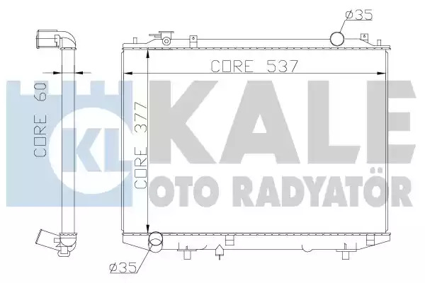 Теплообменник KALE OTO RADYATÖR 356200