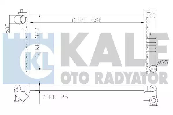 Теплообменник KALE OTO RADYATÖR 359600