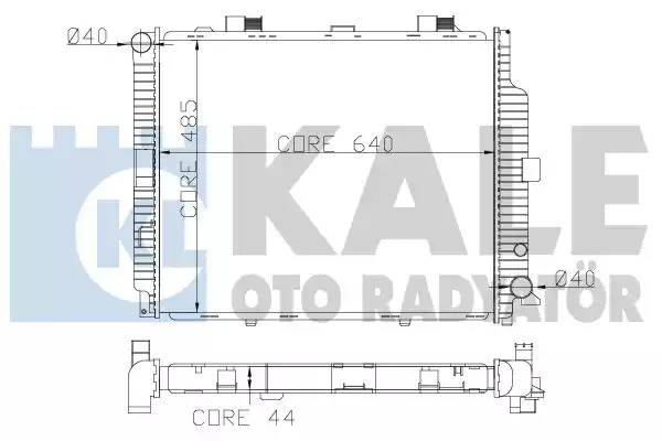 Теплообменник KALE OTO RADYATÖR 361500