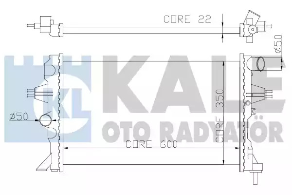 Теплообменник KALE OTO RADYATÖR 363500