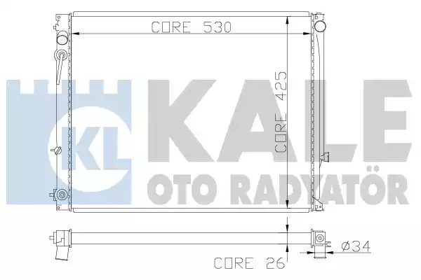 Теплообменник KALE OTO RADYATÖR 363600