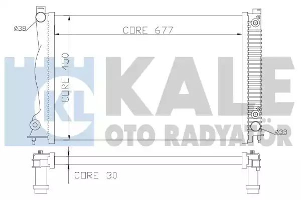 Теплообменник KALE OTO RADYATÖR 364600