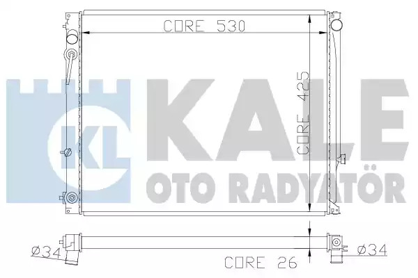 Теплообменник KALE OTO RADYATÖR 365200