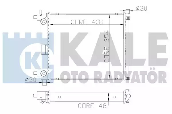 Теплообменник KALE OTO RADYATÖR 365900
