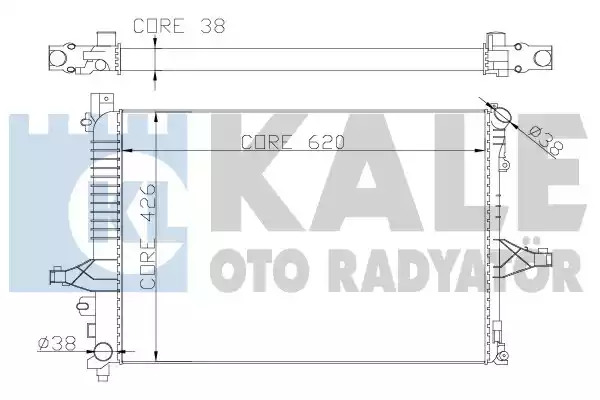 Теплообменник KALE OTO RADYATÖR 367200