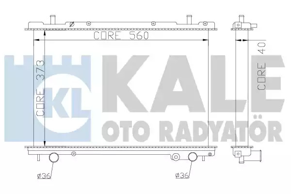 Теплообменник KALE OTO RADYATÖR 368400