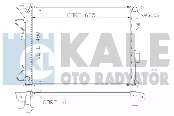 Теплообменник KALE OTO RADYATÖR 369800