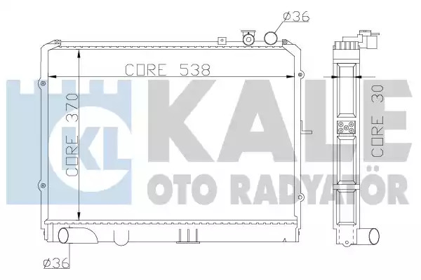 Теплообменник KALE OTO RADYATÖR 369900