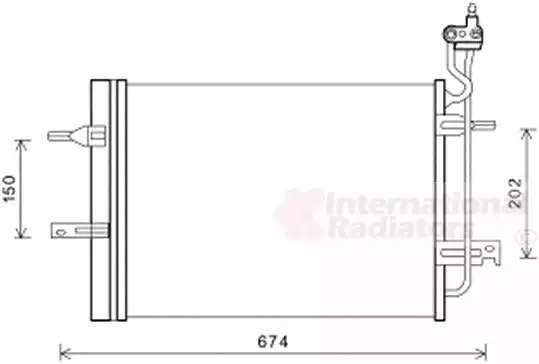 Конденсатор VAN WEZEL 37005620