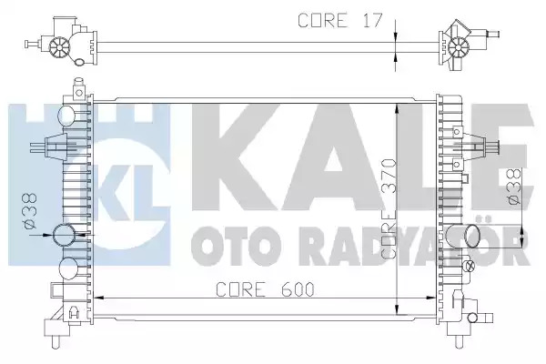 Теплообменник KALE OTO RADYATÖR 371200