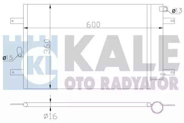 Конденсатор KALE OTO RADYATÖR 375900