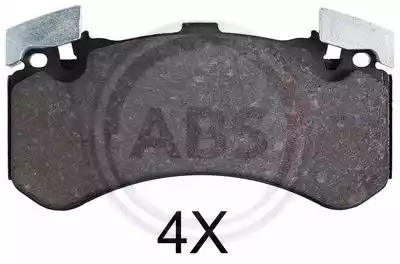 Комплект тормозных колодок A.B.S. 37894