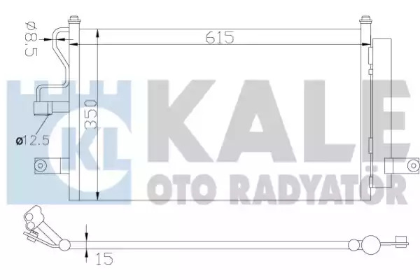 Конденсатор KALE OTO RADYATÖR 379000