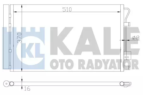 Конденсатор KALE OTO RADYATÖR 380200