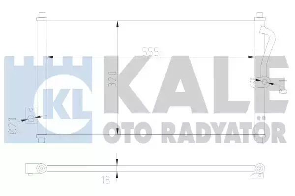 Конденсатор KALE OTO RADYATÖR 380500