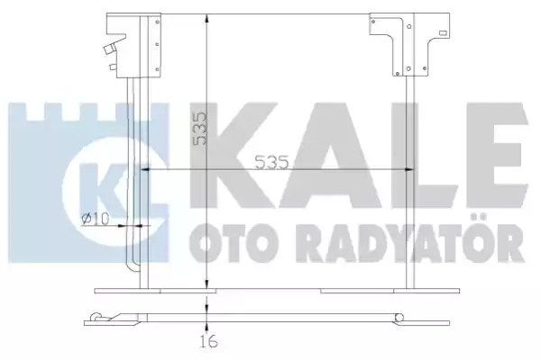 Конденсатор KALE OTO RADYATÖR 381200