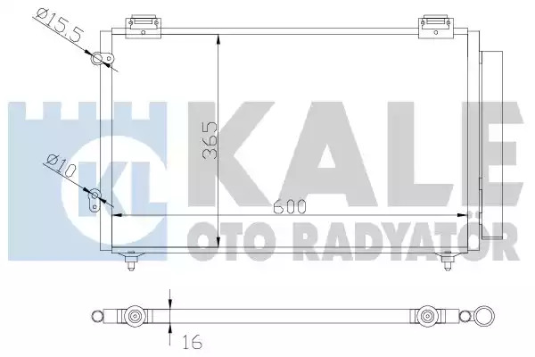 Конденсатор KALE OTO RADYATÖR 383100