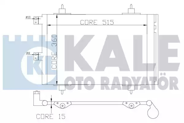 Конденсатор KALE OTO RADYATÖR 385600