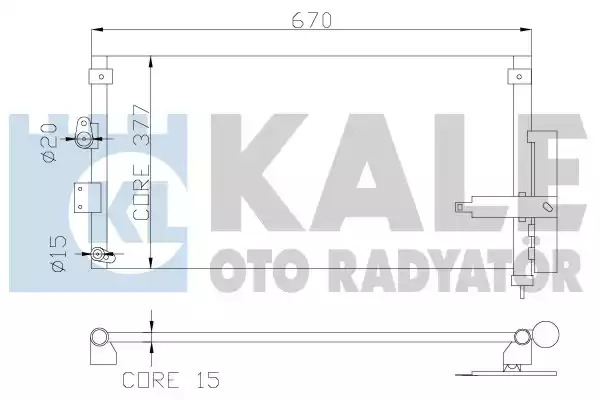 Конденсатор KALE OTO RADYATÖR 386900