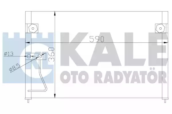 Конденсатор KALE OTO RADYATÖR 387000