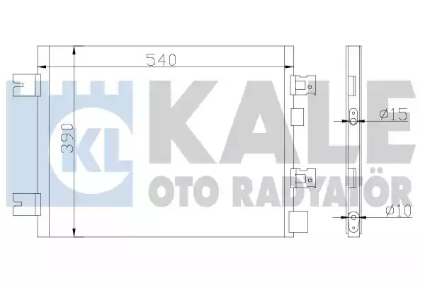 Конденсатор KALE OTO RADYATÖR 389300