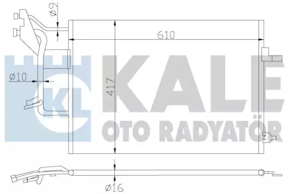 Конденсатор KALE OTO RADYATÖR 390800